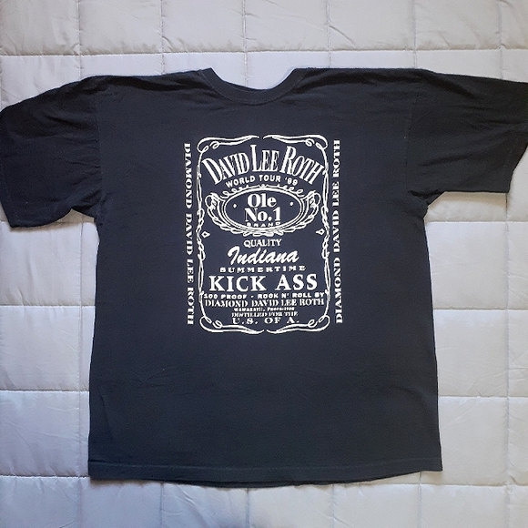 Vintage David Lee Roth 1999 Y2K Tour Shirt - Picture 2 of 8